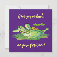 Best wishes- back on feet - Get well soon words
