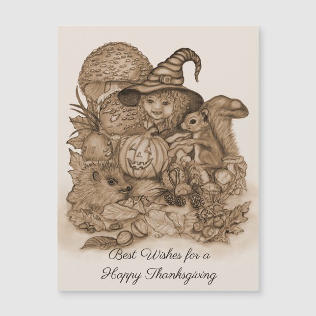 Best Wishes for a Happy Thanksgiving (Front)
