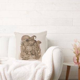 Best Wishes for a Happy Thanksgiving Cushion