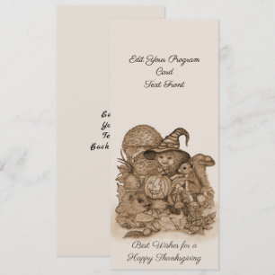 Best Wishes for a Happy Thanksgiving Programme