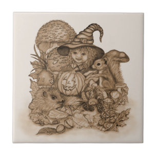 Best Wishes for a Happy Thanksgiving Tile