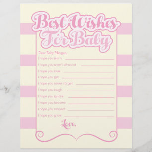 Best Wishes For Baby,