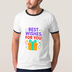 Best Wishes for You Kids T-Shirt–Colorful Gift Box T-Shirt