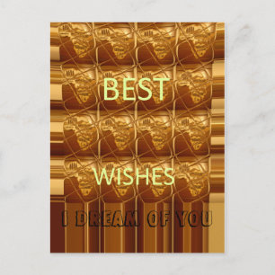 Best Wishes from Africa: A Golden Continent Postcard