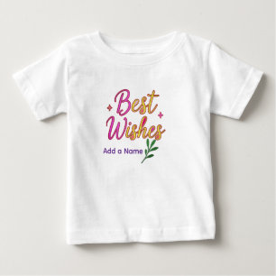 Best Wishes Girl T shirt