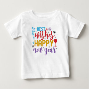 Best Wishes Happy New Year-80967 Baby T-Shirt