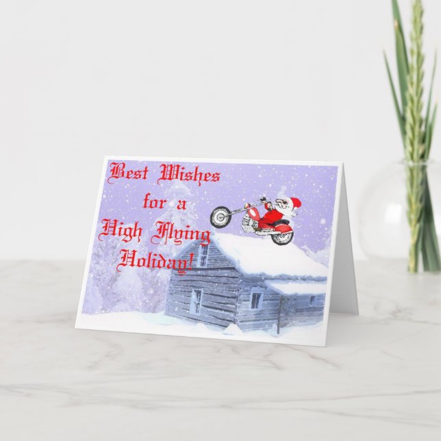 best wishes holiday card (Front)