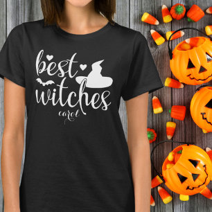Best Witches Carol White Halloween Typography T-Shirt
