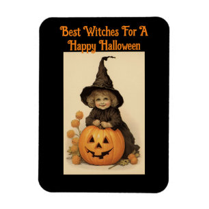 Best Witches Halloween Flexible Magnet