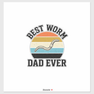 Best Worm Dad Ever Vintage Worm Shirt Design_1