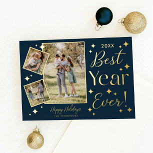 Best Year Ever! 3 Family Photo Scrapbook Collage
