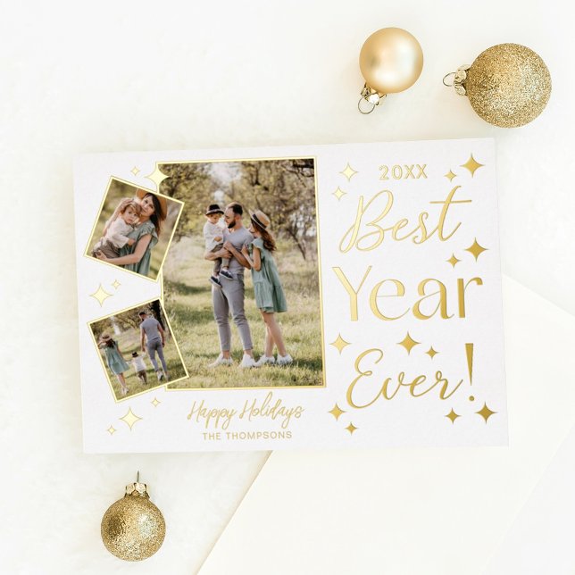 Best Year Ever! 3 Family Photo Scrapbook Collage (Creator Uploaded)