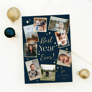 Best Year Ever! 8 Family Photo Scrapbook Collage