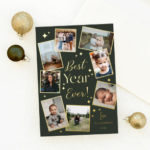 Best Year Ever! 8 Family Photo Scrapbook Collage