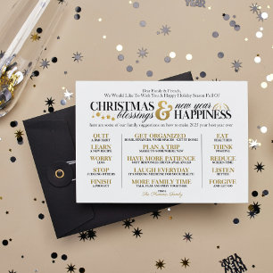 Best Year Ever Holiday and New Year's Card