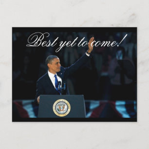 Best Yet to Come OBAMA Historical Re-election Postcard