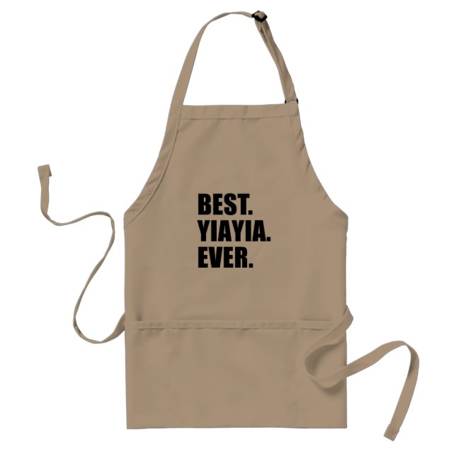 Best YiaYia Ever Apron (Front)