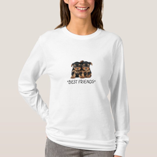 BEST "YORKIE" FRIENDS TEE (Front)