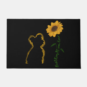 best yorkshire terrier dog mom ever pet puppy pup  doormat