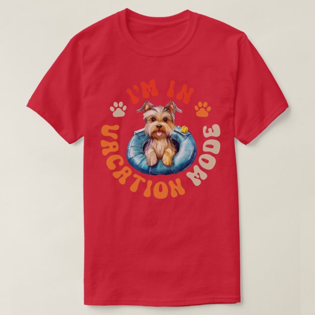 Best Yorkshire Terrrier Mum Ever Cute Yorkie Dog L T-Shirt (Design Front)