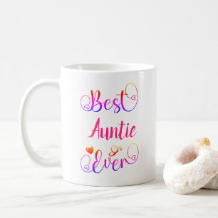 Best "your text" Ever Typography Cursive Script  Coffee Mug