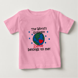 Best Zayde Belongs to me Baby T-Shirt