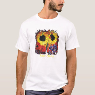 "BestBuds" Sunflower Shirt