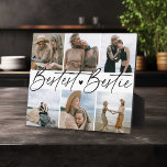'Bestest Bestie' Friends Keepsake Photo Collage Plaque<br><div class="desc">Your relationship is more than words,  and now it can live in a beautiful piece of art! This 'Bestest Bestie' Friends Keepsake Photo Collage Plaque captures your friendship's magic and creates a heartwarming tribute to your bond. It's the perfect gift to celebrate your love and create lasting memories.</div>