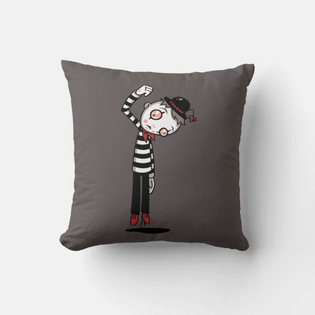 Bestest Mime Ever Cushion (Front)