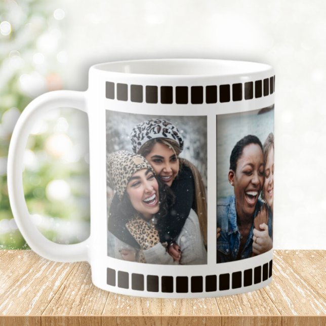 Bestie BFF Multi Photo Strip Coffee Mug (Creator Uploaded)