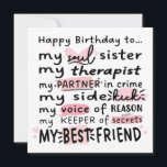 Bestie Birthday Card -Birthday Card For BestFriend<br><div class="desc">Introducing our "Bestie Birthday Card" – the perfect way to celebrate the birthday of your best friend! This birthday card is specially designed for that one-of-a-kind best friend who means the world to you. It's a tribute to the unique bond you share, and it's sure to bring a big smile...</div>