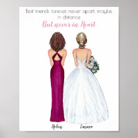 Bestie Gifts, Best Friend Gift, Friendship Print