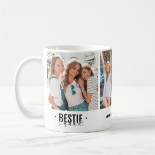 Bestie Squad Best Friend 3 Photo Coffee Mug