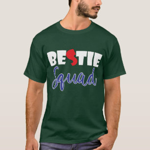 Bestie Squad Matching Friend Crew Birthday Party g T-Shirt