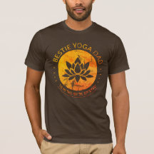 Bestie Yoga Dad Fathers Day 2022 T-Shirt