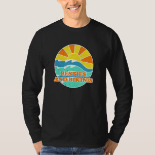 Besties And Bikinis Beach Friends Beach Bum Buddy T-Shirt