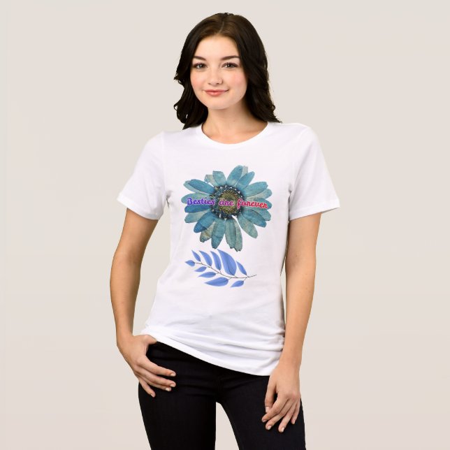 Besties are Forever Tri-Blend Shirt (Front Full)