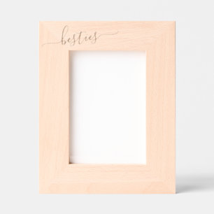 Besties Best Friends BFFs Etched Frames
