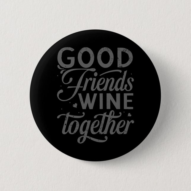 Besties BFF Heart Best Friends Bestie  6 Cm Round Badge (Front)