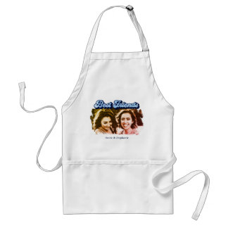 Besties Blue Best Friends Standard Apron