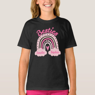 Besties Custom Name T-Shirt