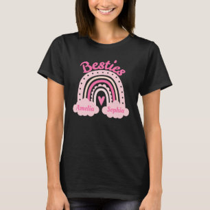 Besties Custom Name T-Shirt