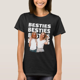 Besties Custom Photo BFF Best Friend Gift T-Shirt