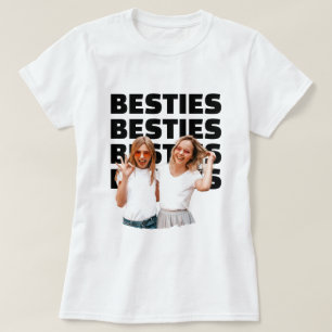 Besties Custom Photo BFF Best Friend Gift T-Shirt