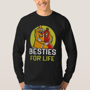 Besties For Life Best Friend Friendship Friends Te T-Shirt