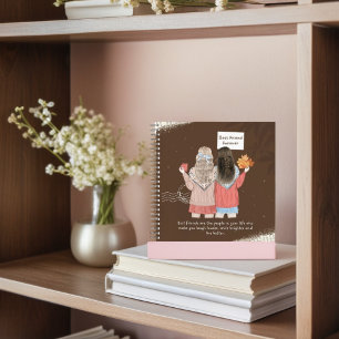 Besties Forever – Cosy Memories Coffee Brown Notebook
