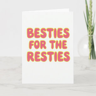 Besties Forever Friendship Card