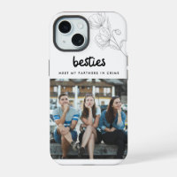 Besties Friend Quote Six Photo Collage
