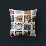 Besties Gift BFF Photo Collage Custom Personalised Cushion<br><div class="desc">Besties Gift BFF Photo Collage Custom Personalised</div>