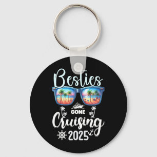 Besties Gone Cruising 2025 Girls Matching Women Cr Key Ring